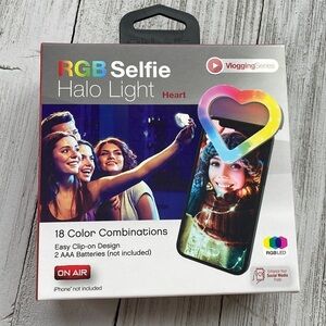 ❤️ 💜 Heart Halo Ring selfie light heart ❤️ 💜 • NEW